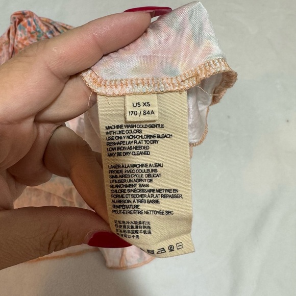 Free People Intimately Coral Nowhere To Be Slip Dress Pink Silky XS - Picture 11 of 11